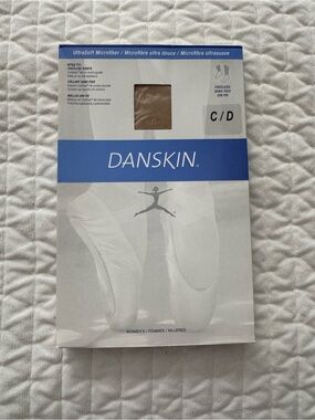 NWT Danskin Ultrasoft Footless Tights